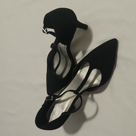 IMPO HEELS SHOES DRESS WOMANS BLACK SIZE 9.5 - Picture 5 of 9